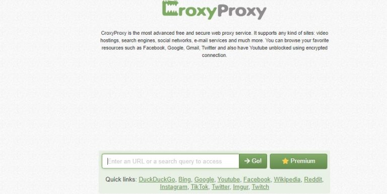 CroxyProxy Alternatives | Top 10 CroxyProxy unblocked Site in 2023