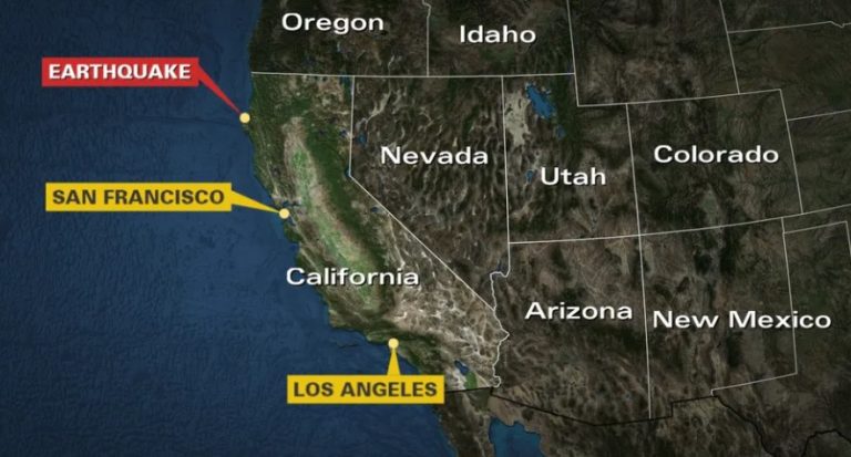 6.4 Magnitude Earthquake on Northern California Coast Causes Injuries, Damage