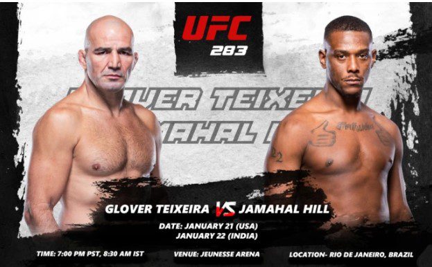 UFC 283: Teixeira vs Hill Live Stream Online Free