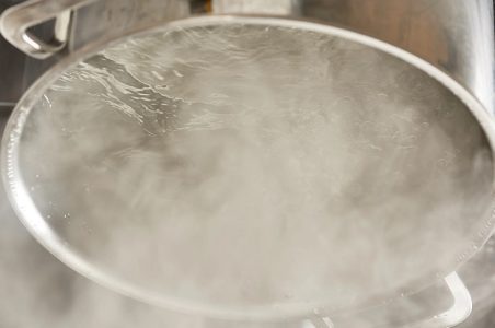 water boiling