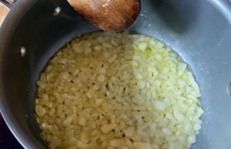 Sauté Onions and Garlic