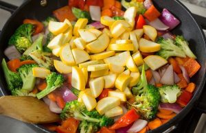 Sauteing Vegetables